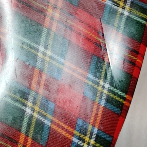 Plaid Women's Rain Boots Lauren Ralph Lauren Size 7B - Picture 10 of 10